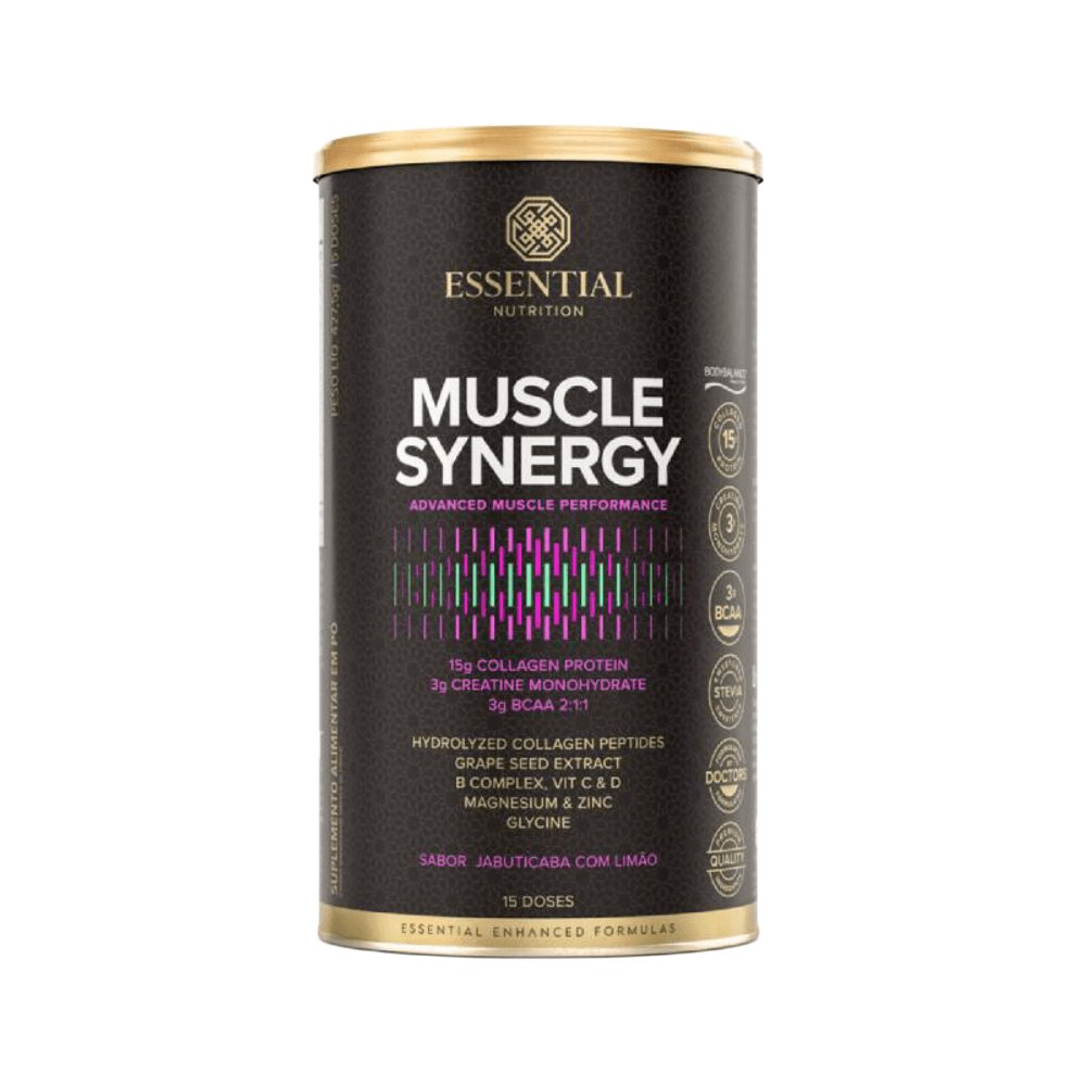 Muscle Synergy Jabuticaba Com Limão Essential Nutrition 427,5g