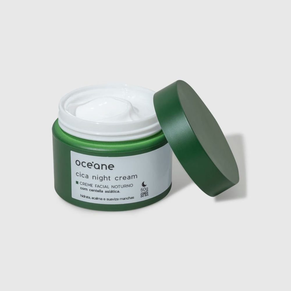 Creme Facial Noturno Cica Night Cream Oceane 50g