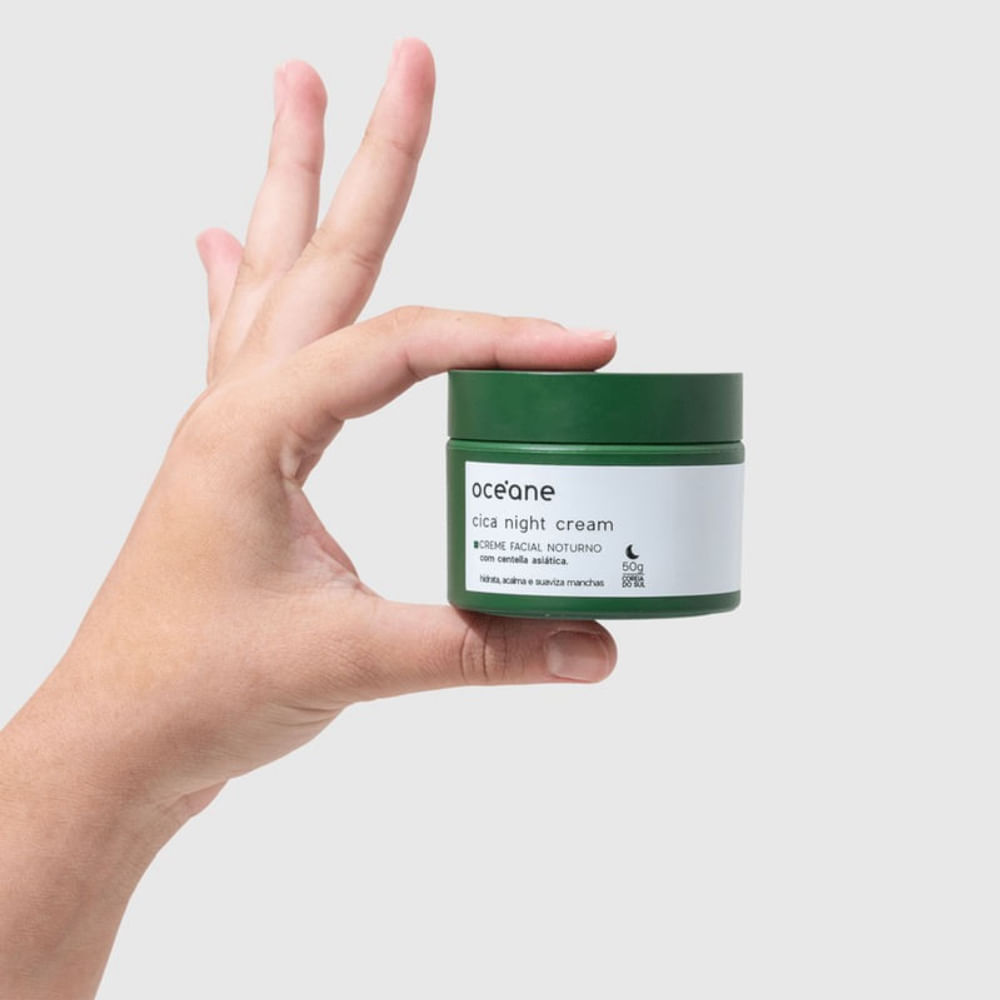 Creme Facial Noturno Cica Night Cream Oceane 50g