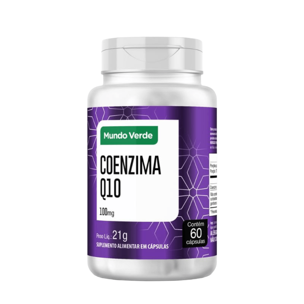 Coenzima Q10 Mundo Verde 60 Cápsulas