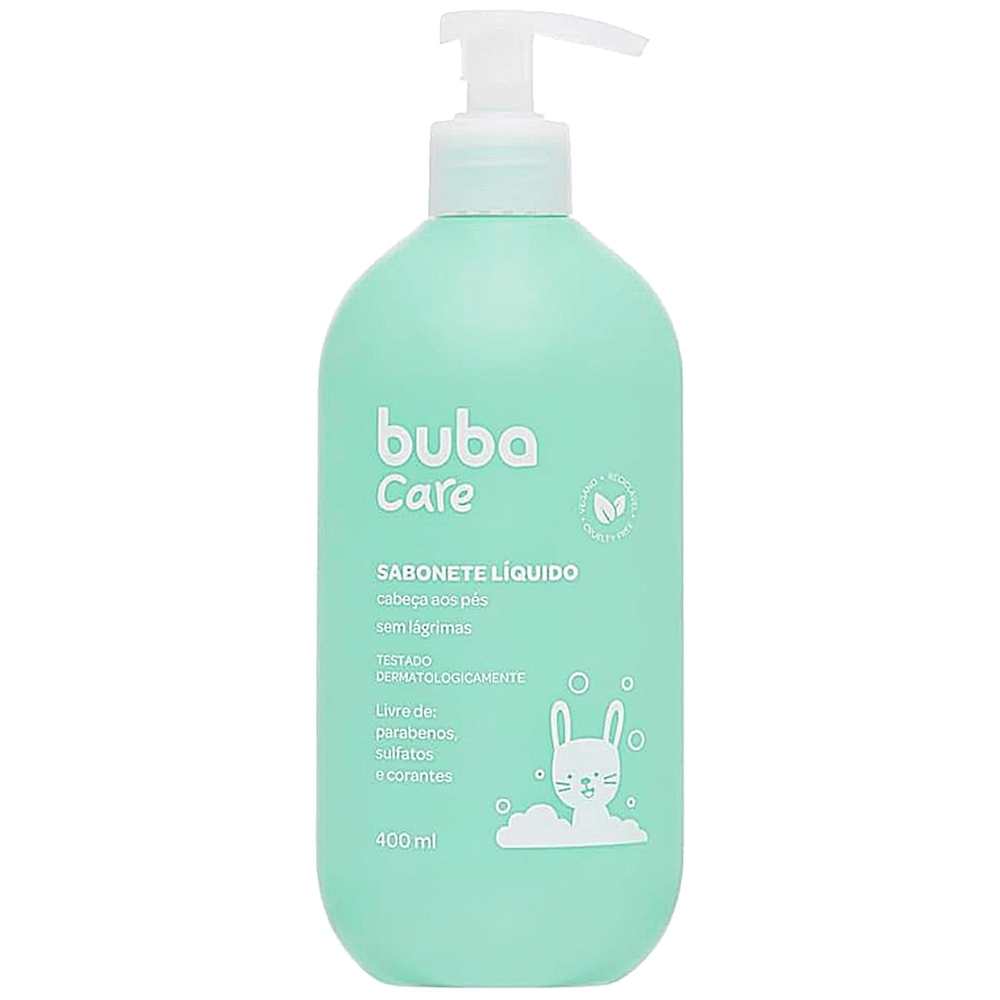 Sabonete Líquido Para Bebê Buba Care 400ml