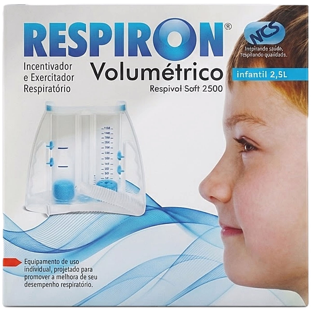 Respiron Volumétrico Infantil Respivol Soft 2500