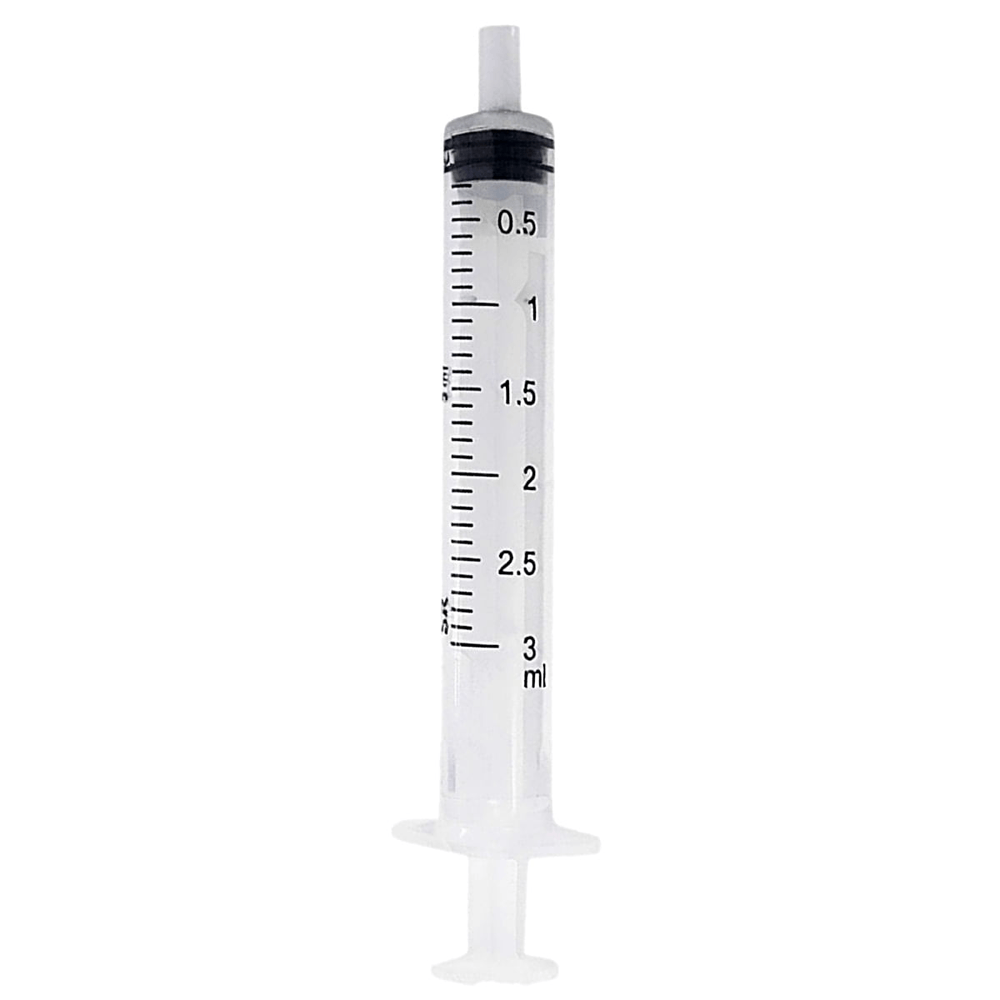 Seringa Hipodérmica 3mL Bico Luer Slip Sem Agulha SR Unidade