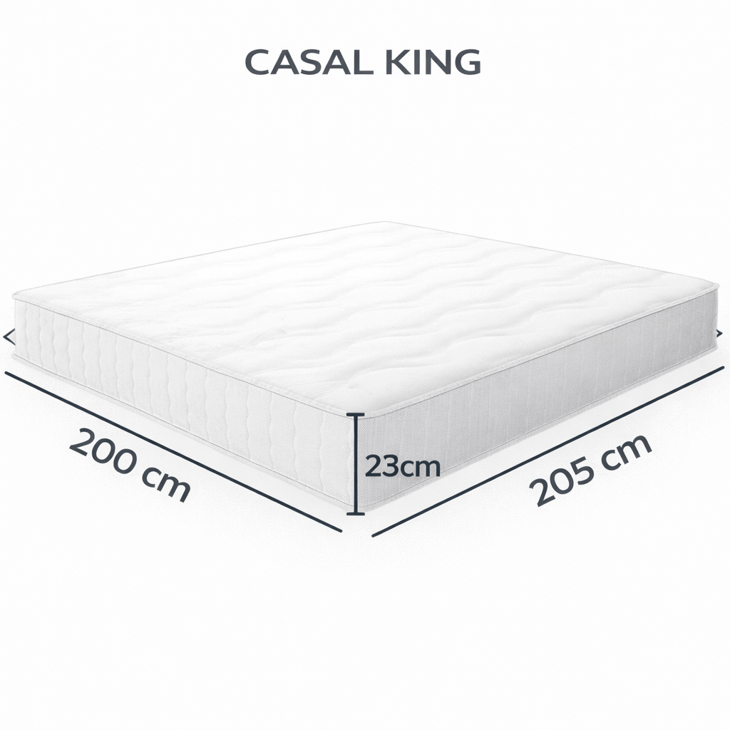 Capa De PVC Para Camas de Casal Alergoshop Casal King