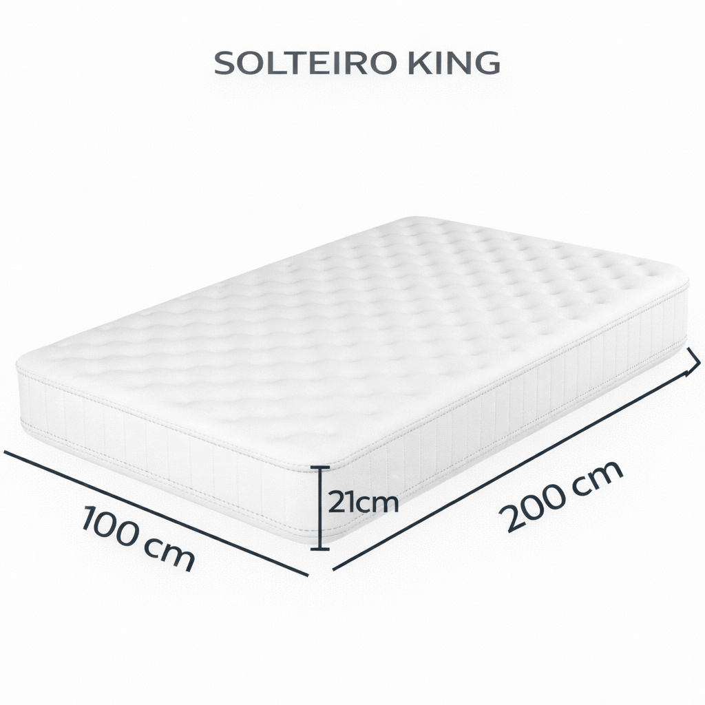 Capa PVC Cama de Solteiro Alergoshop Solteiro King