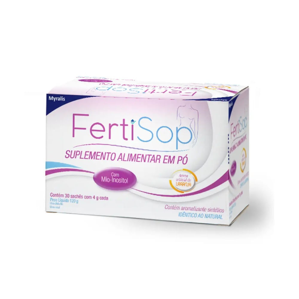 Fertisop Laranja 30 sachês 4g Cada