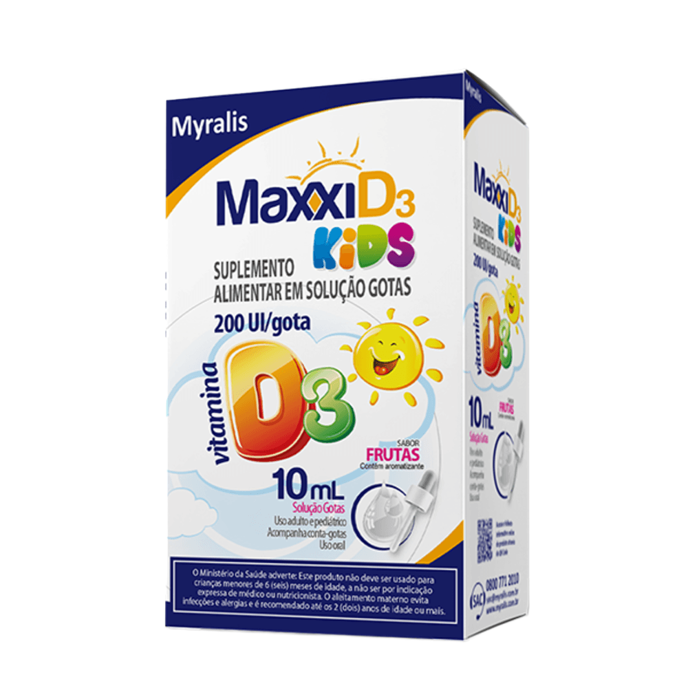 Maxxi D3 Kids Gotas 10ml