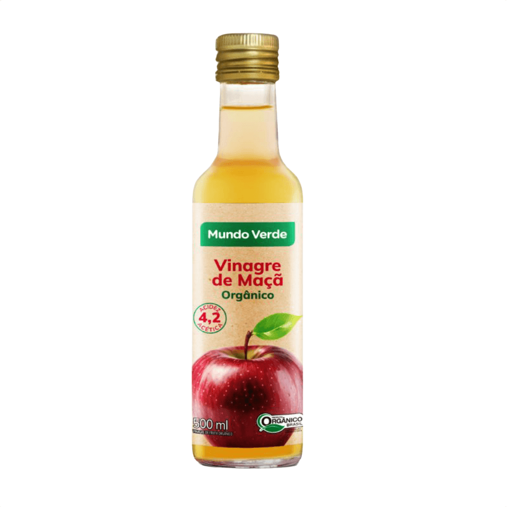Vinagre De Maçã Orgânico Mundo Verde 500ml
