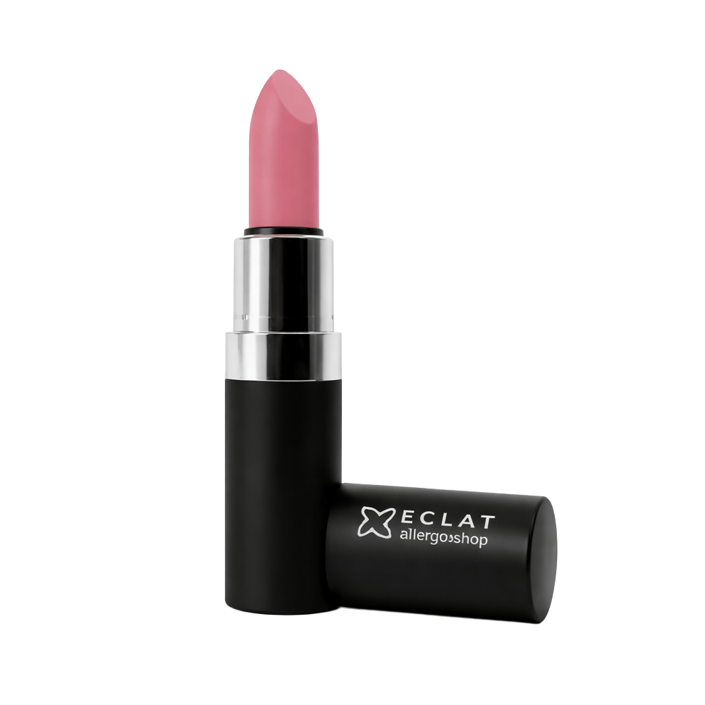 Batom Hidratante Hipoalergênico Eclat Alergoshop Cor 02 Rosa Cremoso