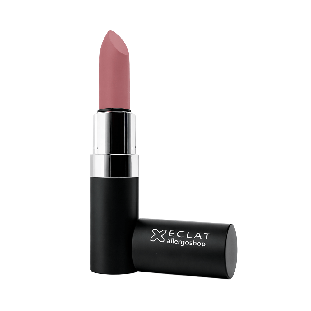 Batom Hidratante Hipoalergênico Eclat Alergoshop Cor 08b Nude Intenso