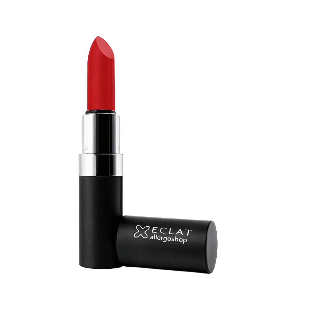 Batom Hidratante Hipoalergênico Eclat Alergoshop Cor 10 Vermelho Intenso