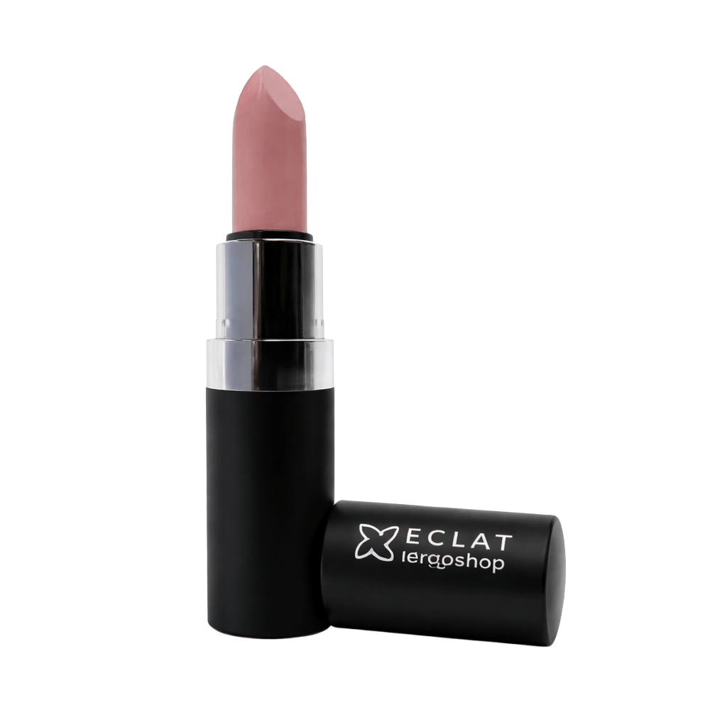 Batom Hidratante Hipoalergênico Eclat Alergoshop Cor 01a Nude Malva