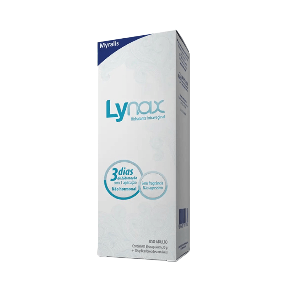 Lynax Gel Hidratante Íntimo 30g + 10 Aplicadores