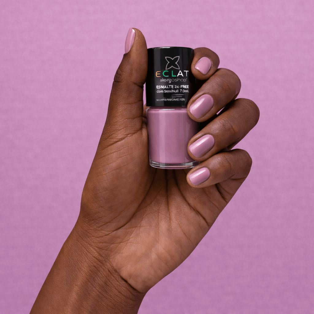 Esmalte Hipoalergênico Eclat Cruelty 24 Free Alergoshop 7ml Cor Isadora