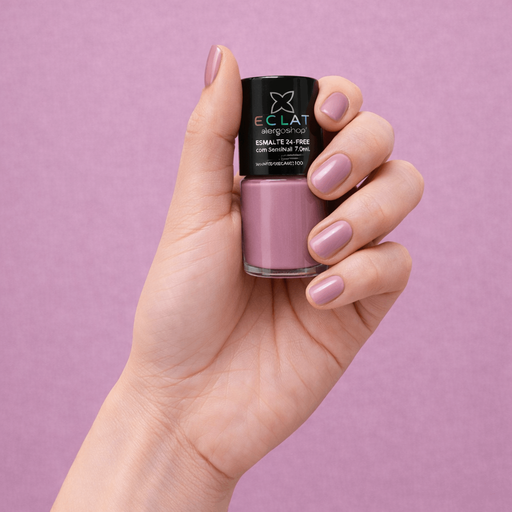 Esmalte Hipoalergênico Eclat Cruelty 24 Free Alergoshop 7ml Cor Isadora