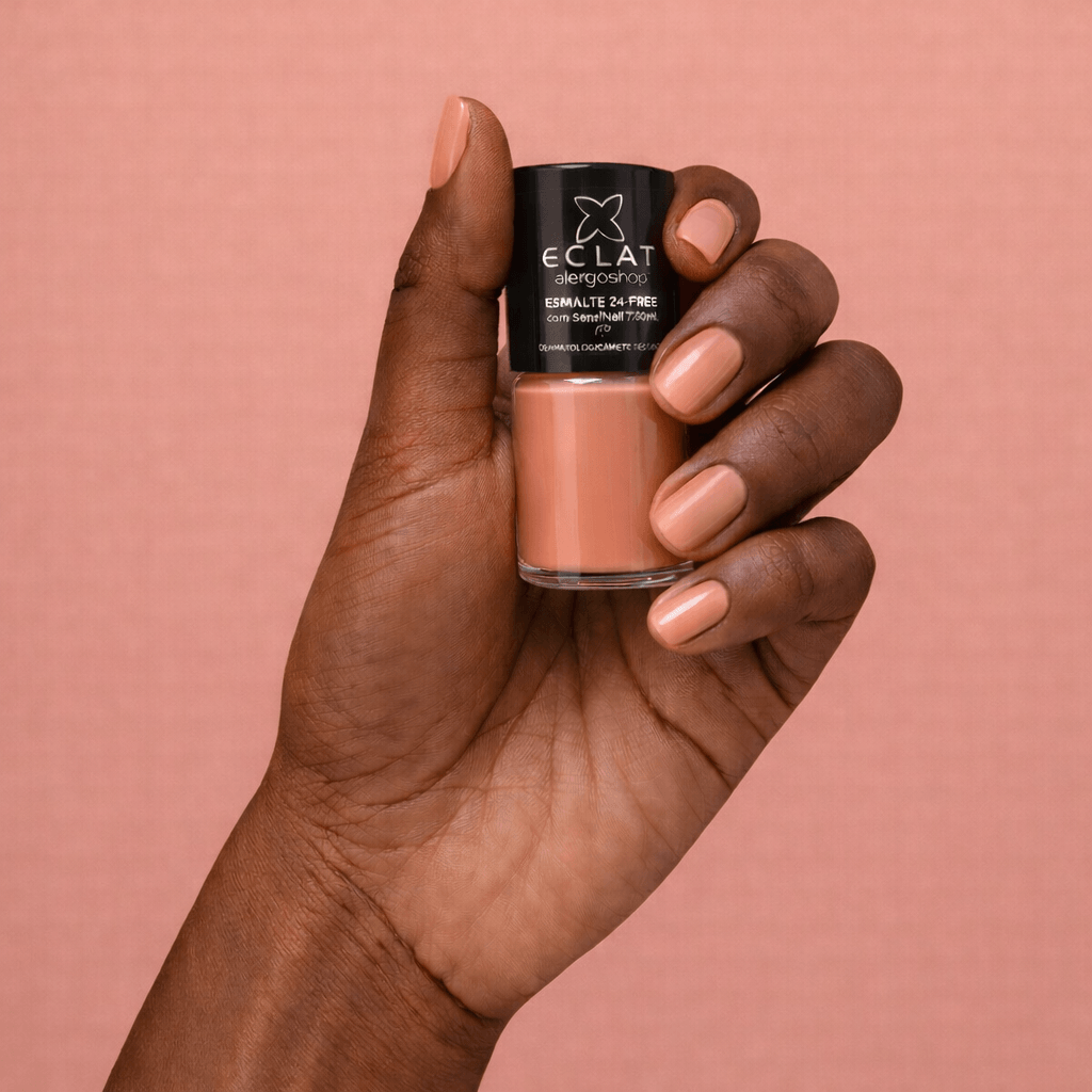 Esmalte Hipoalergênico Eclat Cruelty 24 Free Alergoshop 7ml Cor Doce de Goiaba