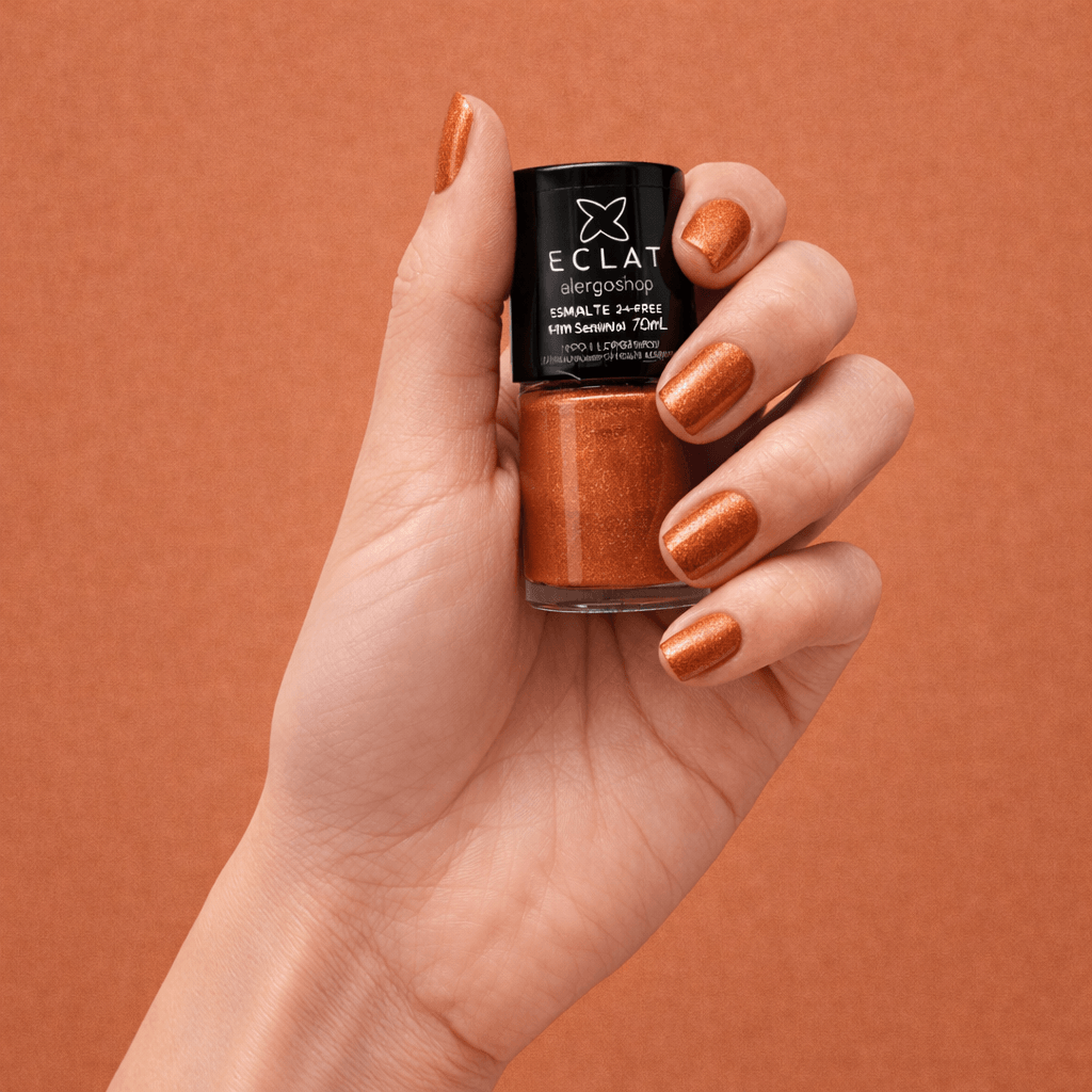 Esmalte Hipoalergênico Eclat Cruelty 24 Free Alergoshop 7ml Cor Arábica