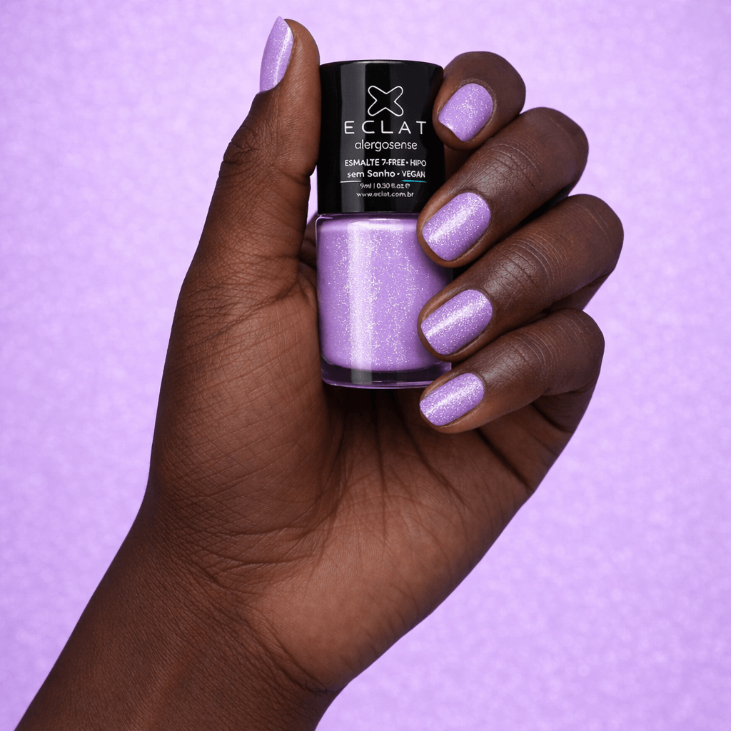 Esmalte Hipoalergênico Eclat Cruelty 24 Free Alergoshop 7ml Cor Celeste