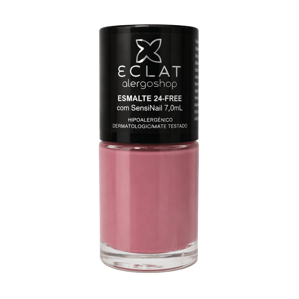 Esmalte Hipoalergênico Eclat Cruelty 24 Free Alergoshop 7ml Cor Jequitibá