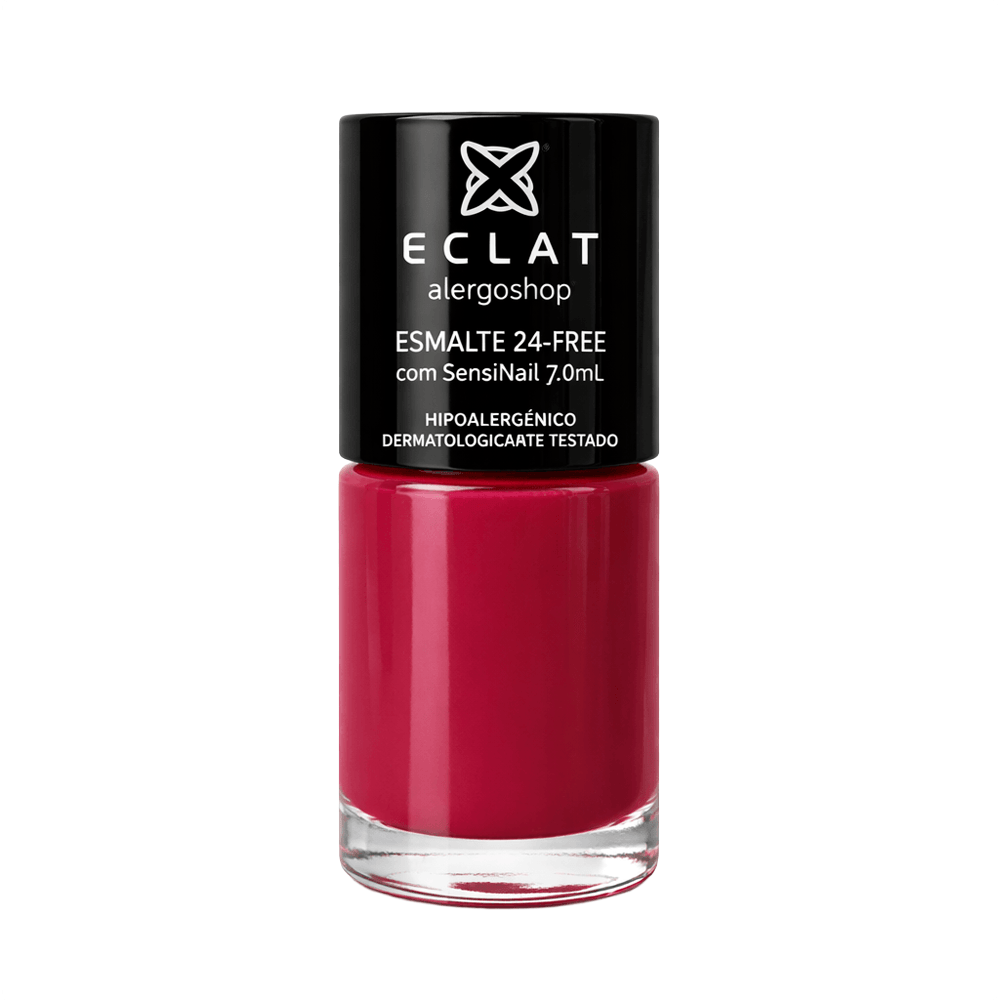 Esmalte Hipoalergênico Eclat Cruelty 24 Free Alergoshop 7ml Cor Moulin Rouge