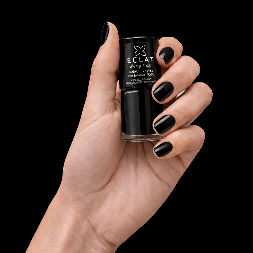 Esmalte Hipoalergênico Eclat Cruelty 24 Free Alergoshop 7ml Cor Preto Vibe