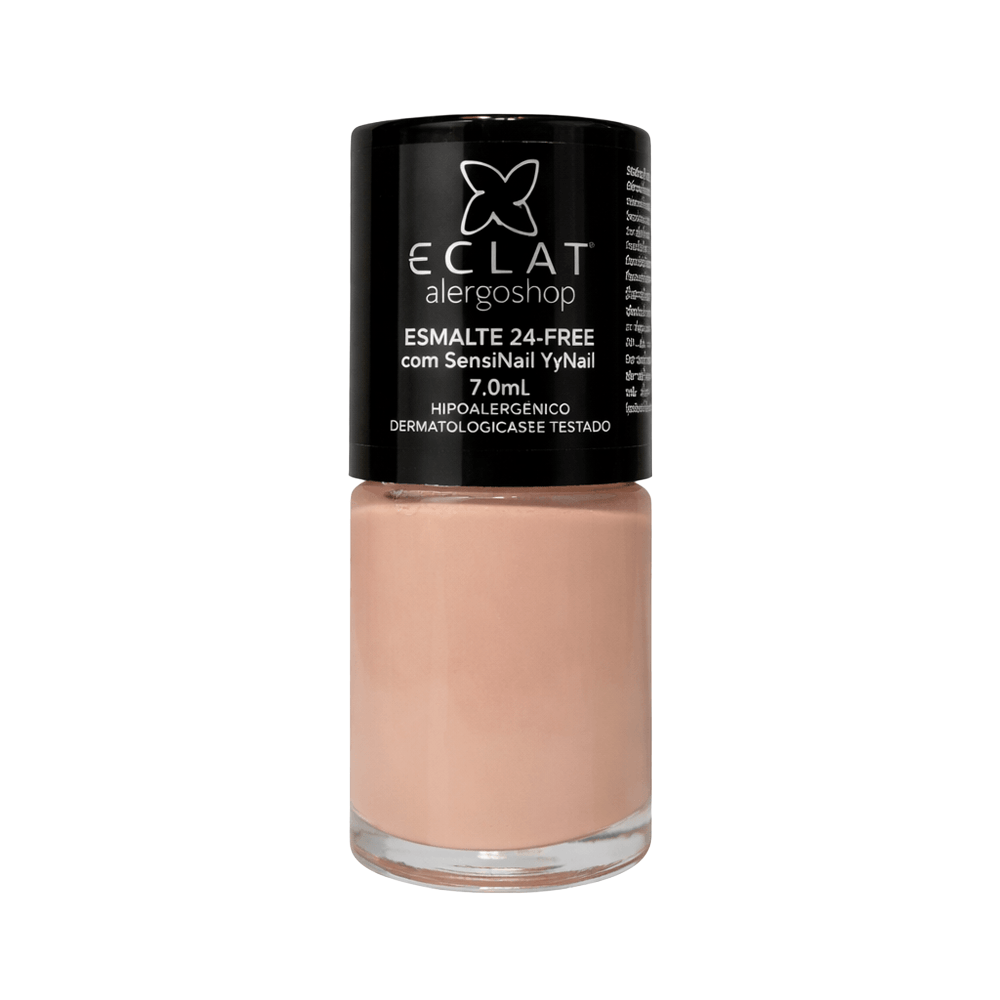 Esmalte Hipoalergênico Eclat Cruelty 24 Free Alergoshop 7ml Cor Geisha