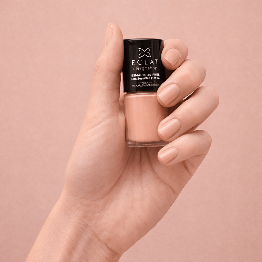 Esmalte Hipoalergênico Eclat Cruelty 24 Free Alergoshop 7ml Cor Geisha