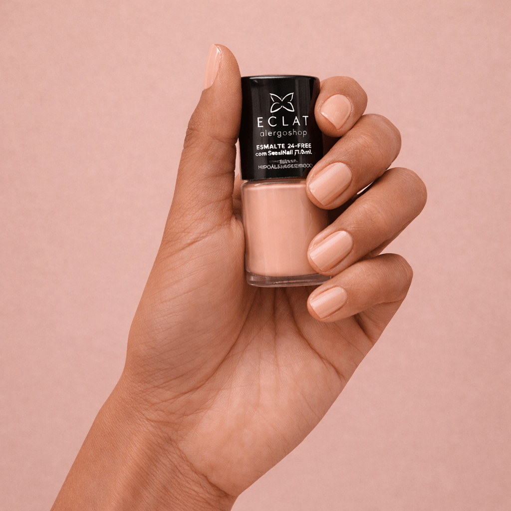 Esmalte Hipoalergênico Eclat Cruelty 24 Free Alergoshop 7ml Cor Geisha