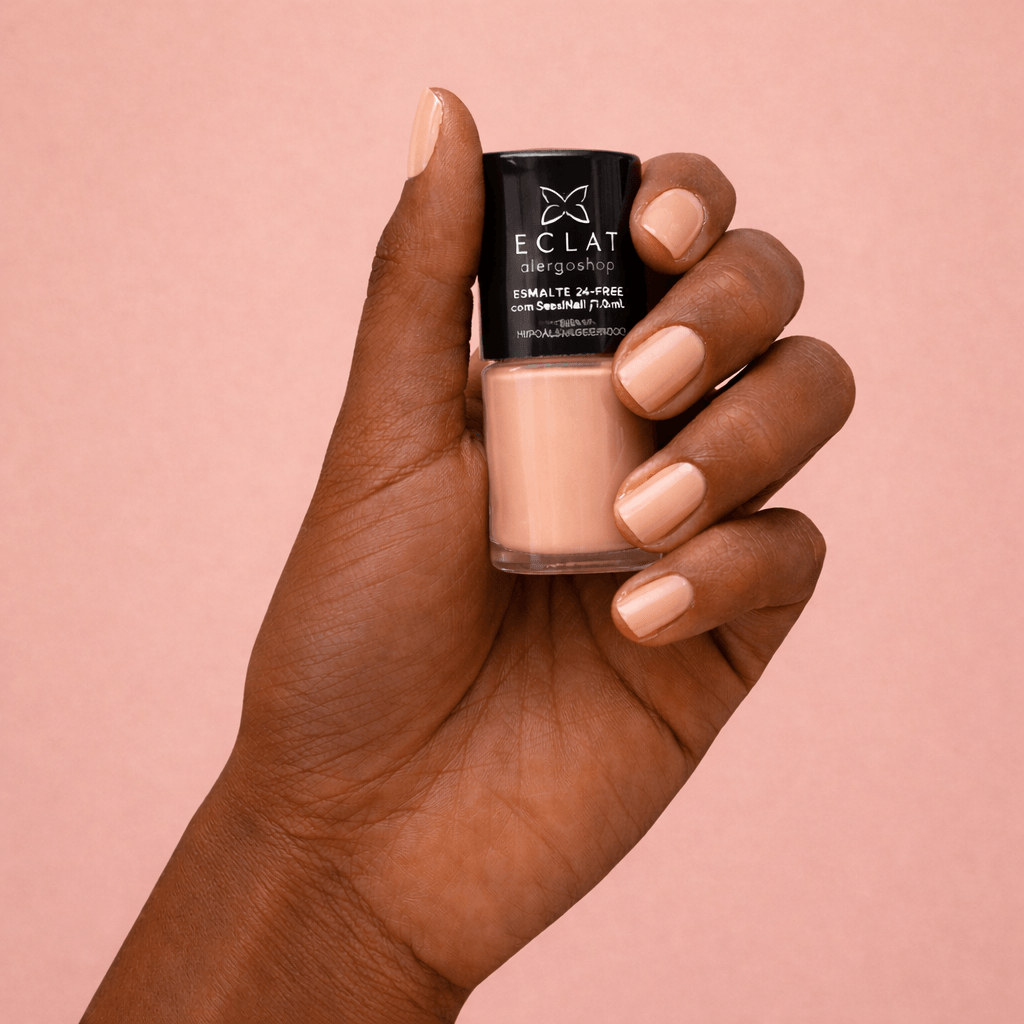 Esmalte Hipoalergênico Eclat Cruelty 24 Free Alergoshop 7ml Cor Geisha
