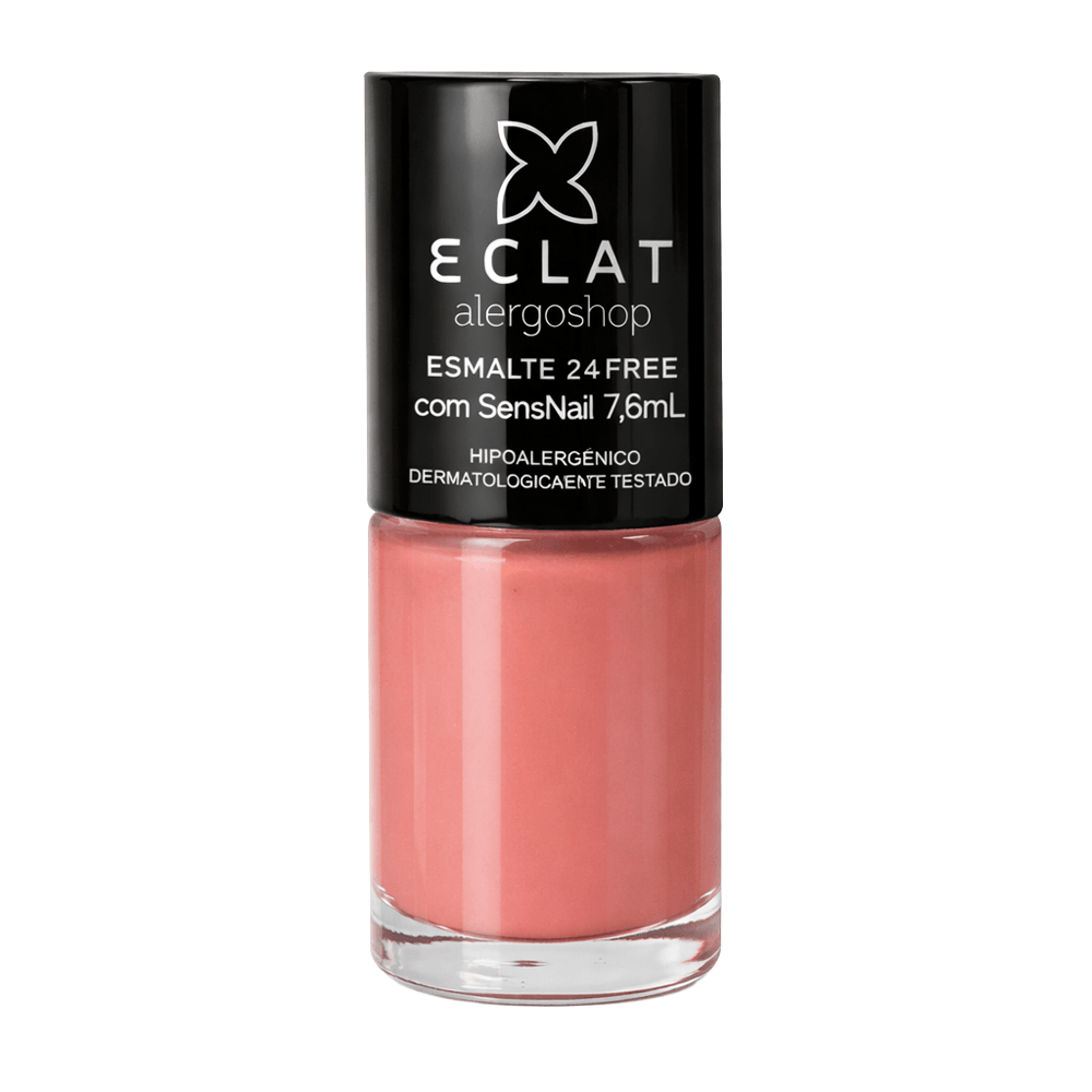 Esmalte Hipoalergênico Eclat Cruelty 24 Free Alergoshop 7ml Cor Búzios