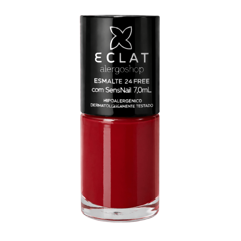 Esmalte Hipoalergênico Eclat Cruelty 24 Free Alergoshop 7ml Cor Cosmopolitan