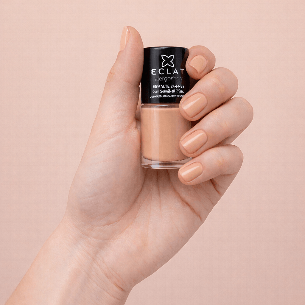 Esmalte Hipoalergênico Eclat Cruelty 24 Free Alergoshop 7ml Cor Ipê (transparente)