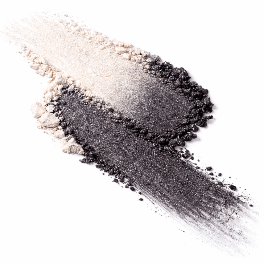 Sombra Compacta Duo Eclat Alergoshop Cor 06 Bege e Preto