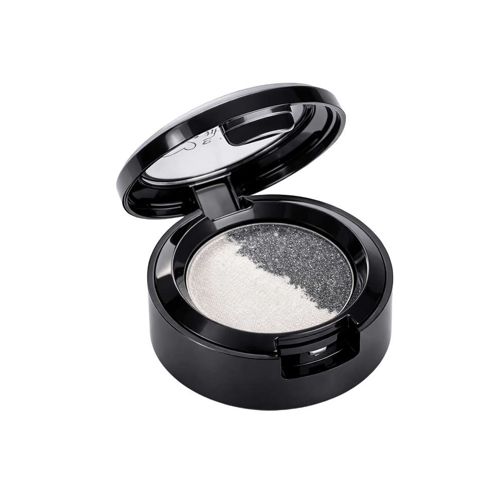Sombra Compacta Duo Eclat Alergoshop Cor 1b Branco E Grafite