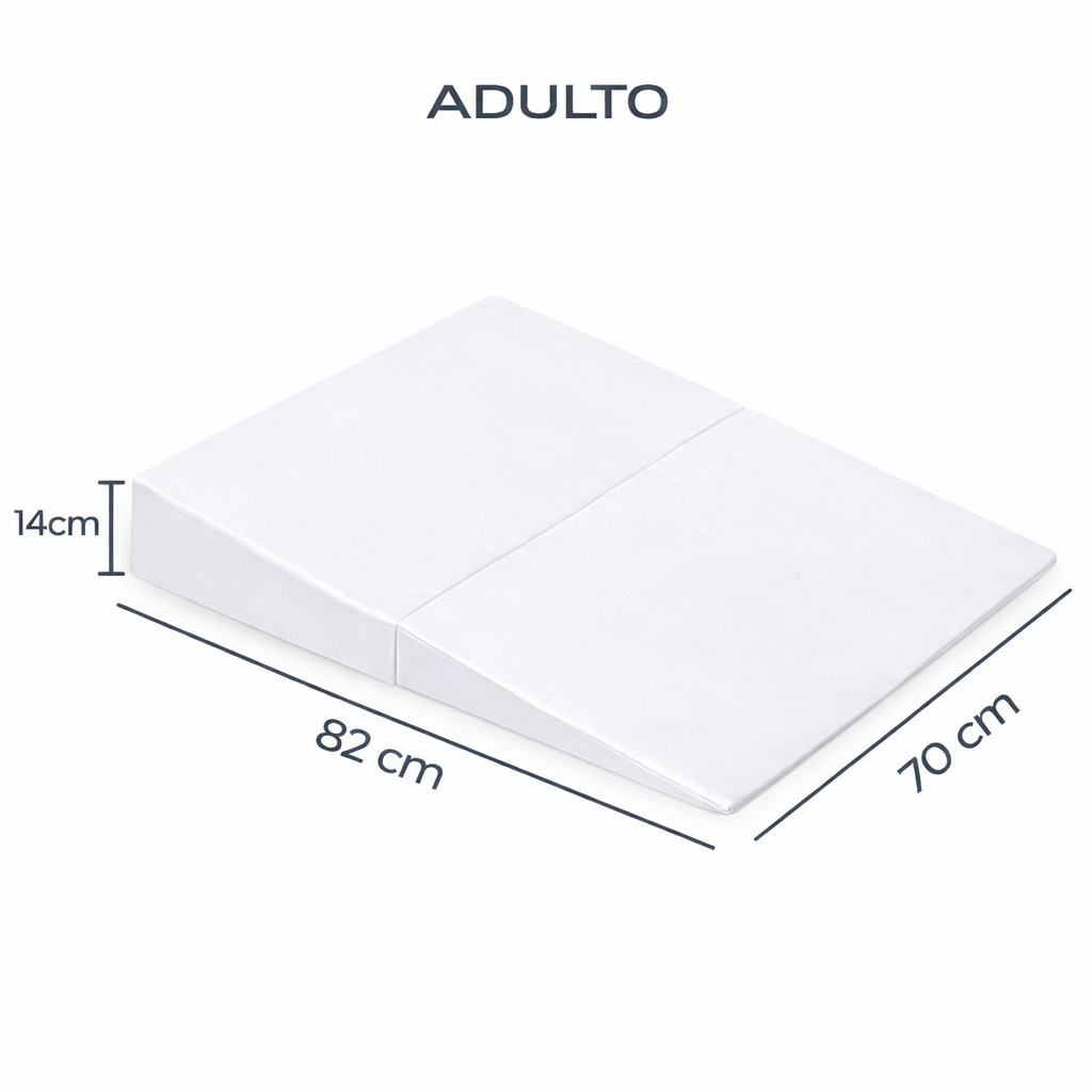 Capa Antiácaro Super Soft Para Travesseiros Anti Refluxo Alergoshop Adulto