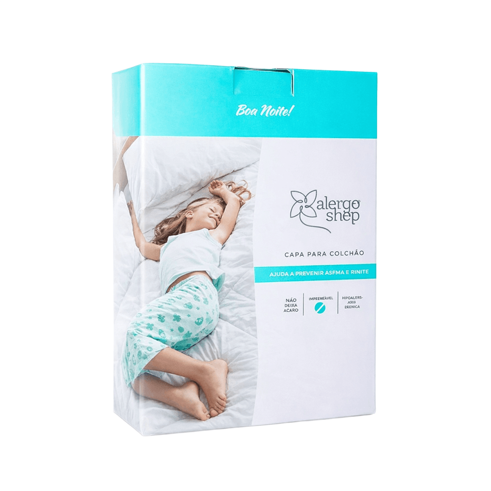 Capa Antiácaro Super Soft Para Berço Alergoshop Berço Americano