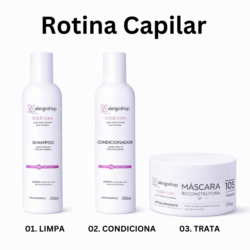 Condicionador Total Care Alergoshop 200ml