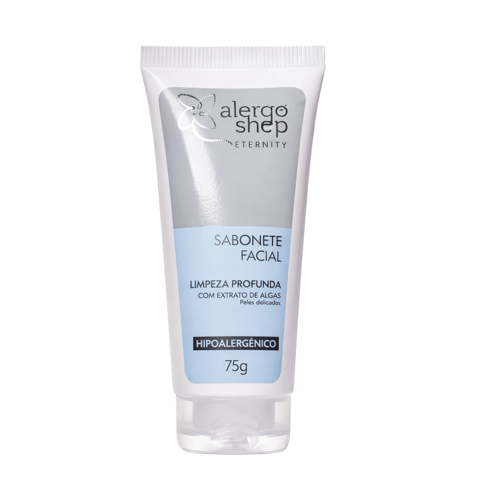 Sabonete Facial Hipoalergênico Eternity Alergoshop 75g