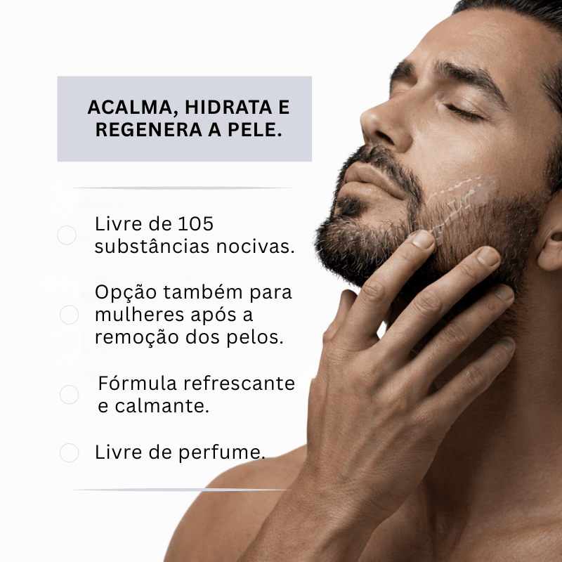 Gel Pós Barba Noir Alergoshop 70g