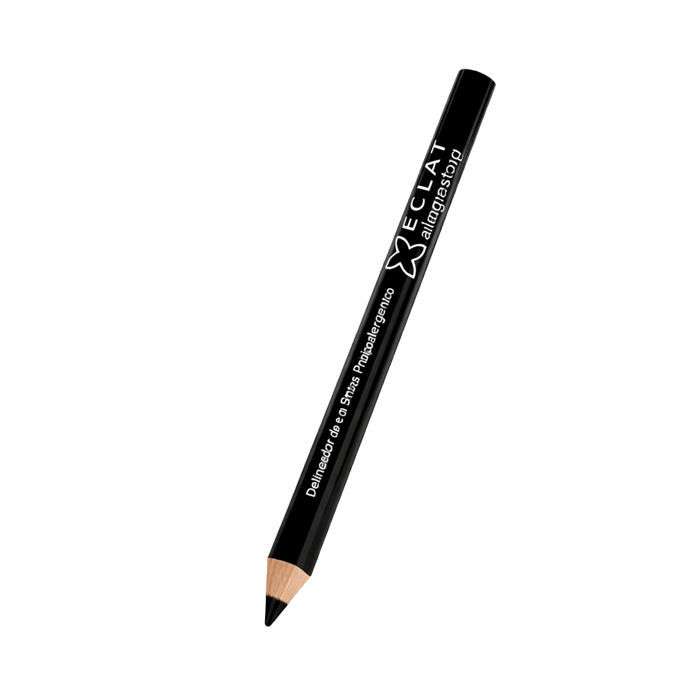 Lápis Delineador De Olhos Eclat Alergoshop Preto