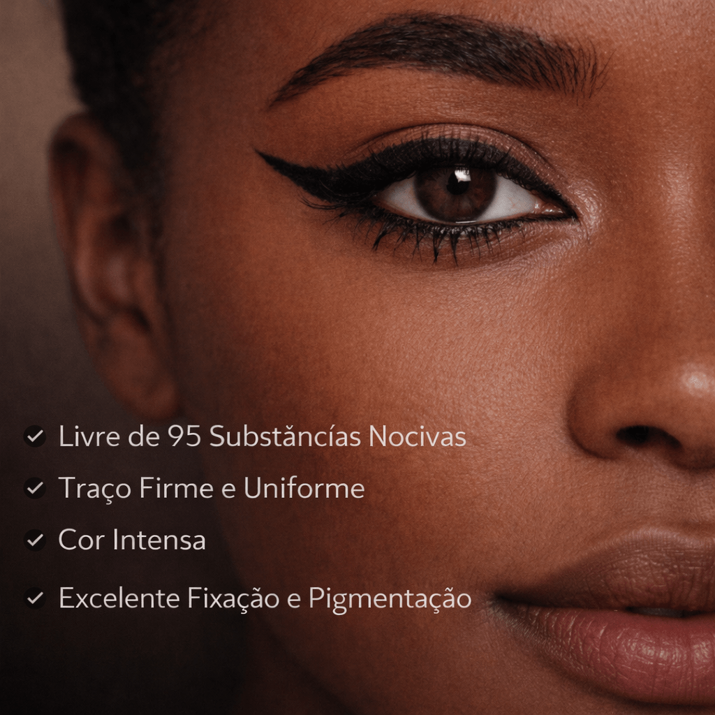 Lápis Delineador de Olhos Eclat Alergoshop Preto