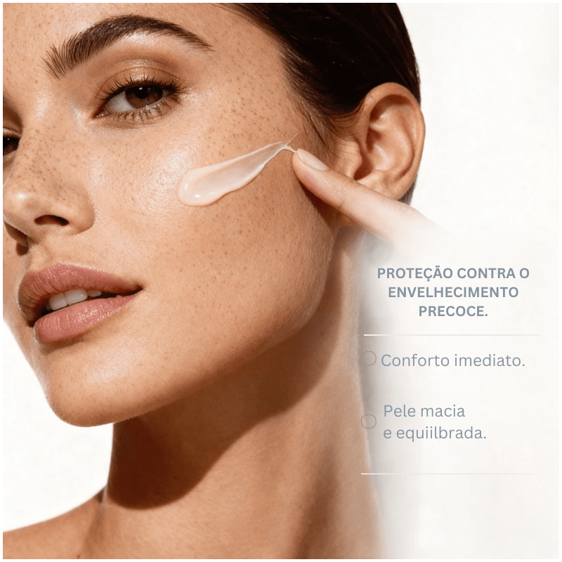 Creme Facial Hidratante Hipoalergênico Uso Diário Alergoshop 50g