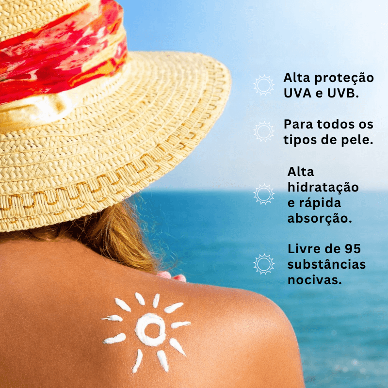 Protetor Solar Facial e Corporal Hipoalergênico FPS 30 Alergosun Alergoshop 90ml