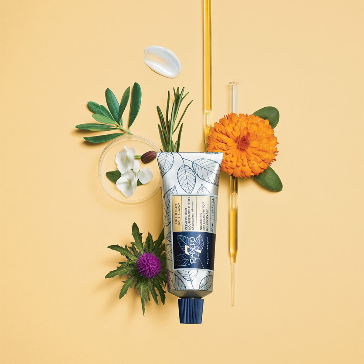 Creme Nutrição Diária Phyto Paris Nourishment Phyto 7 50ml