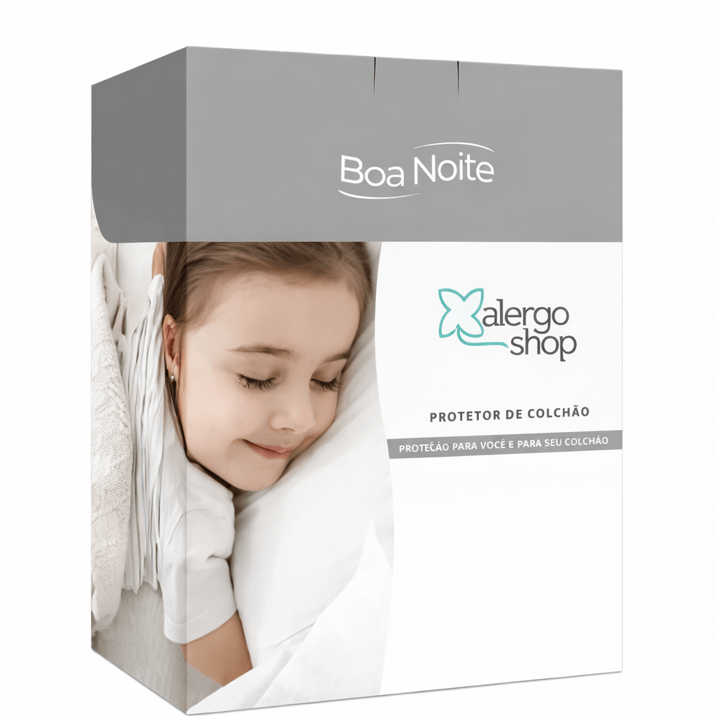 Protetor Para Colchão Casal Em Pvc Alergoshop Casal Padrão