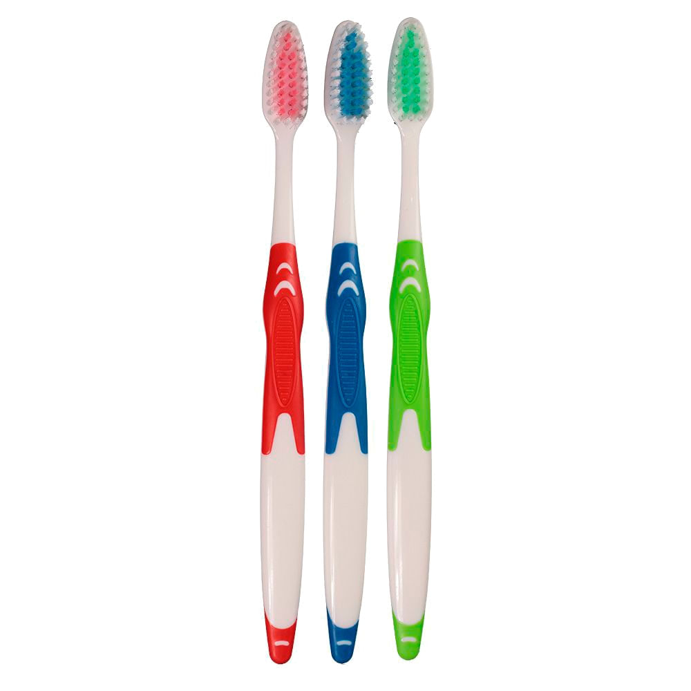 Escova De Dente Tri Macia Adulto Green 3 Unidades