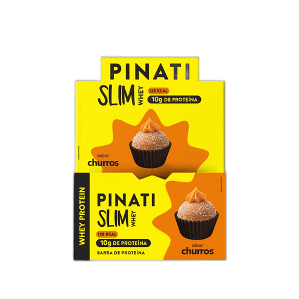 Slim Whey Churros 35g Pinati 16 Unidades