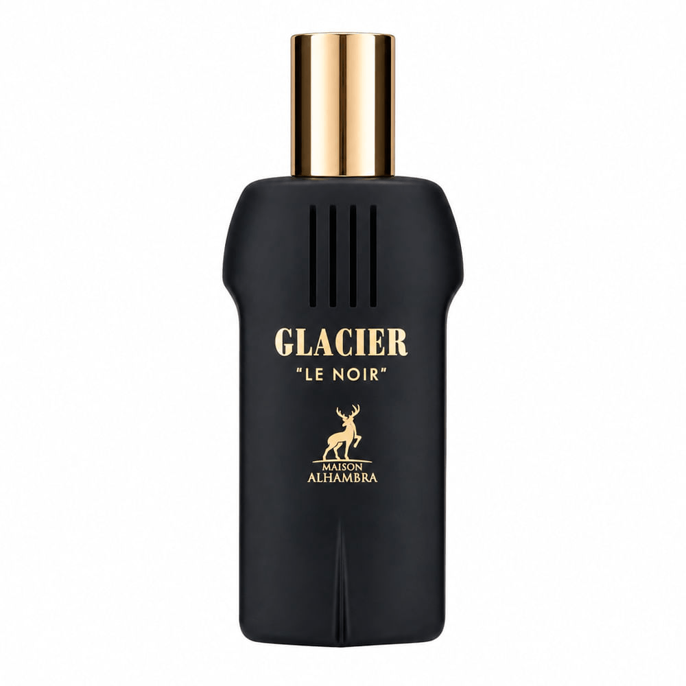 Perfume Árabe Unissex Glacier Le Noir Eau de Parfum Maison Alhambra 100ml