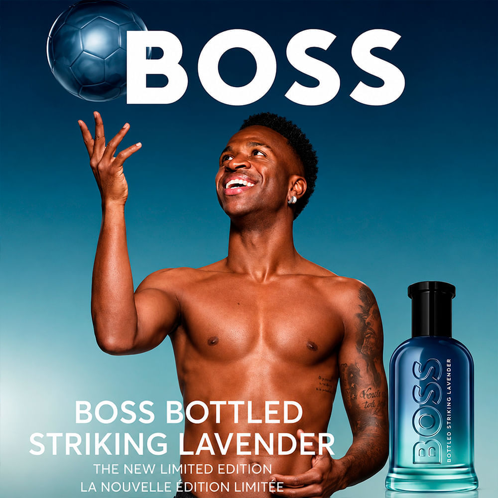 Perfume Masculino Hugo Boss Bottled Striking Lavender Eau de Parfum 100ml
