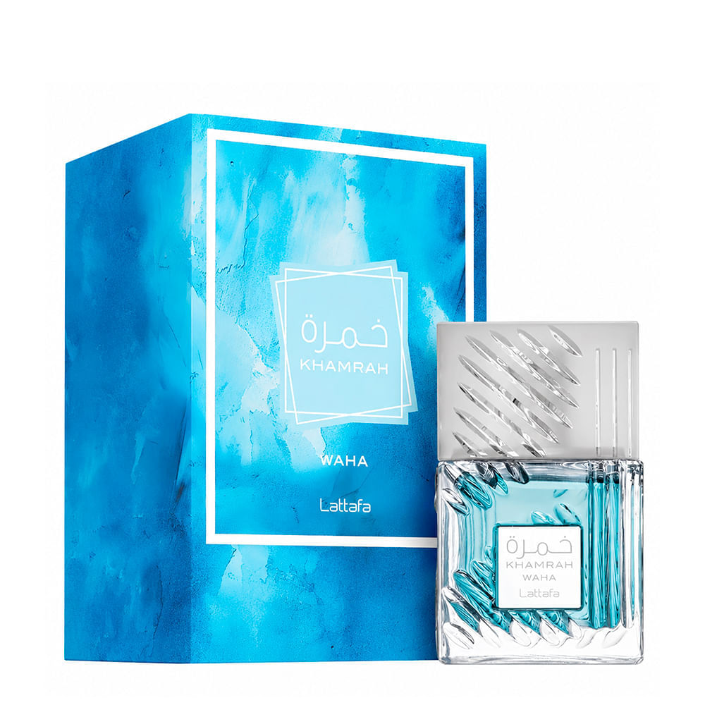 Perfume Árabe Unissex Khamrah Waha Eau de Parfum Lattafa 100ml